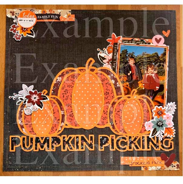 Pumpkin digital digital hand drawn cut file