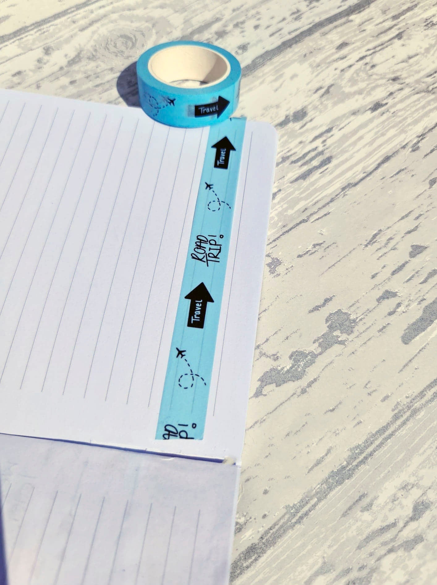 Travel washi tape