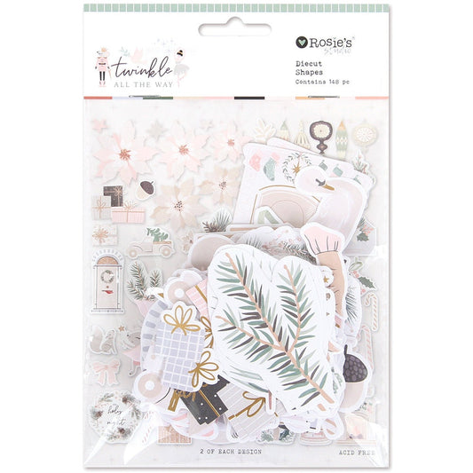 Rosie's Studio ephemera, Twinkle all the way collection