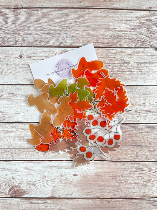 Vellum leaf collection, Die Cuts