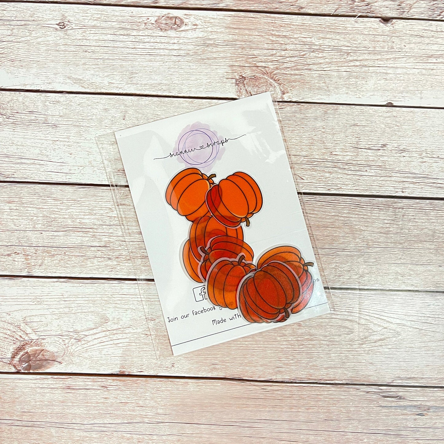 Vellum pumpkins, Die Cuts